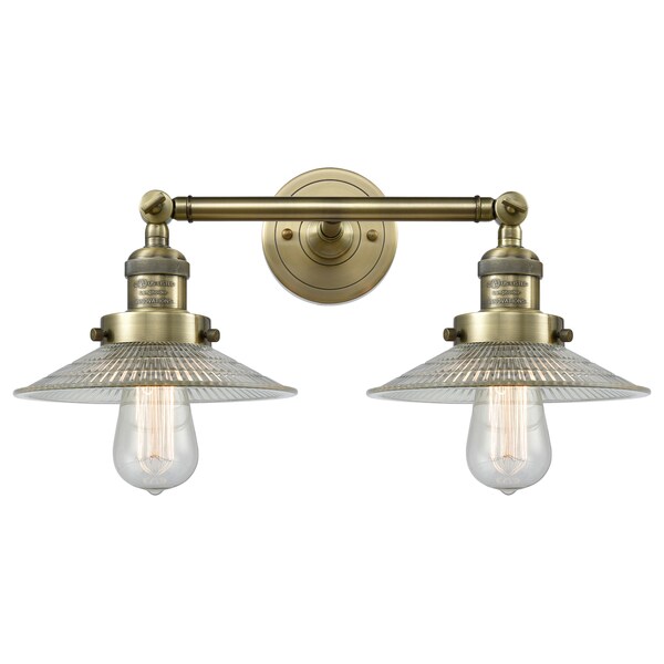 Innovations Lighting 2 Light Vintage Dimmable Led Bathroom Fixture 208-AB-G2-LED